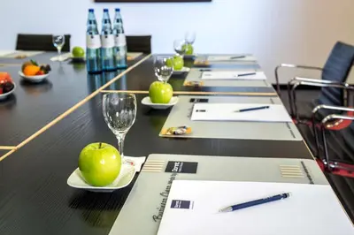 Der Geschäftsbereich oder Konferenzraum in der Unterkunft Dorint Hotel Potsdam