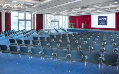 Der Geschäftsbereich oder Konferenzraum in der Unterkunft Dorint Hotel Potsdam