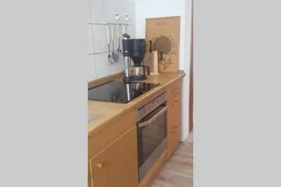 Küche/Küchenzeile in der Unterkunft Haus Anke
