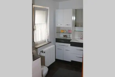 Küche/Küchenzeile in der Unterkunft Haus Anke