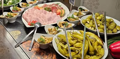 Essen im Hotel oder in der Nähe