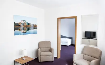 TV/Unterhaltungsangebot in der Unterkunft Dietrich-Bonhoeffer-Hotel Berlin Mitte