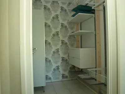 Ein Badezimmer in der Unterkunft appartement marléne