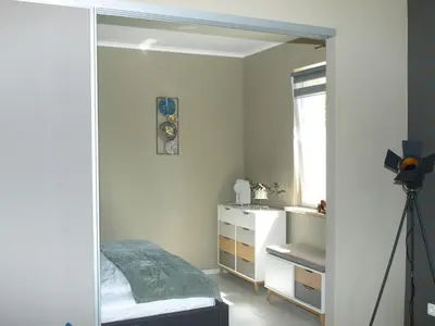 Ein Bett oder Betten in einem Zimmer der Unterkunft appartement marléne