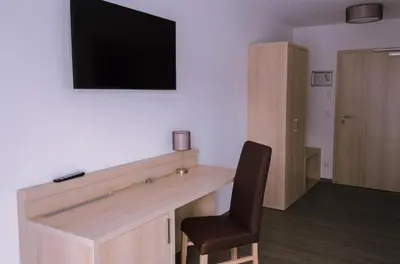 TV/Unterhaltungsangebot in der Unterkunft Glindower Alpen Pension