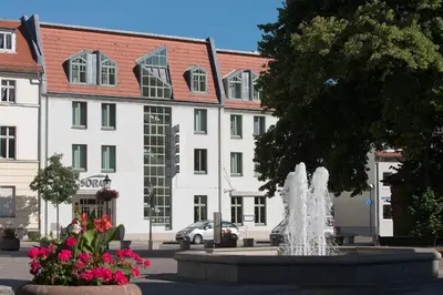 Das Gebäude in dem sich das Hotel befindet