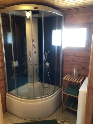 Ein Badezimmer in der Unterkunft Ferienhaus Sterling