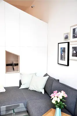 Ein Sitzbereich in der Unterkunft Stylish New Cube Loft II by Berlin-Wall-Apartments