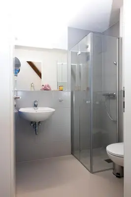 Ein Badezimmer in der Unterkunft Gästehaus Reckahn der Rochow Akademie