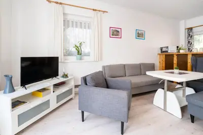 TV/Unterhaltungsangebot in der Unterkunft Ferienwohnungen Behling am Schufutsberg