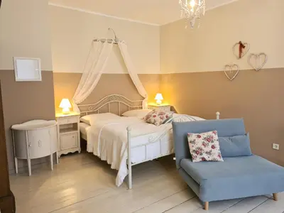 Ein Bett oder Betten in einem Zimmer der Unterkunft Alte Lebkuchenfabrik
