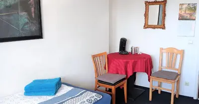 Ein Bett oder Betten in einem Zimmer der Unterkunft Zimmer zentral in Berlin