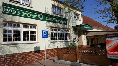 Ein Zertifikat, Auszeichnung, Logo oder anderes Dokument, das in der Unterkunft Hotel & Gasthaus Zum Eichenkranz ausgestellt ist