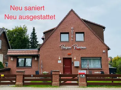 Das Gebäude in dem sich das Hotel befindet