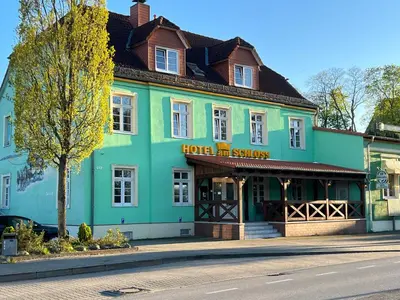 Das Gebäude in dem sich das Hotel befindet