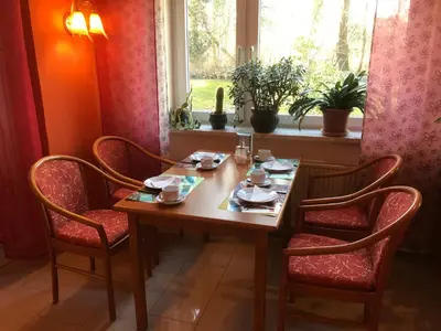 Ein Sitzbereich in der Unterkunft Miles Hotel Berlin