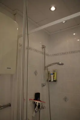 Ein Badezimmer in der Unterkunft Haus im Grünen Meer
