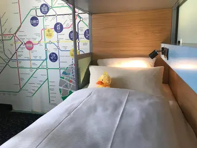 Ein Bett oder Betten in einem Zimmer der Unterkunft Grand Hostel Berlin Urban