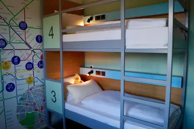 Ein Bett oder Betten in einem Zimmer der Unterkunft Grand Hostel Berlin Urban