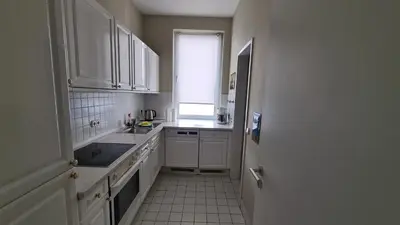 Küche/Küchenzeile in der Unterkunft TopDomizil Apartments Berlin Mitte