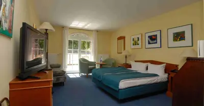TV/Unterhaltungsangebot in der Unterkunft Landhotel Gustav
