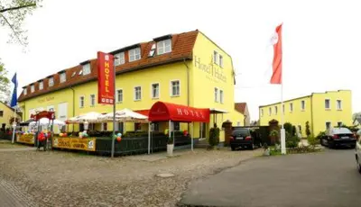 Das Gebäude in dem sich das Hotel befindet