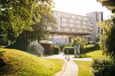 Ein Garten an der Unterkunft Kongresshotel Potsdam am Templiner See