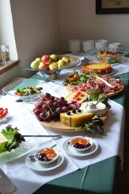 Essen in der Pension oder in der Nähe