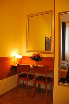 Ein Bett oder Betten in einem Zimmer der Unterkunft Pension ABC