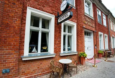 Das Gebäude in dem sich das Hotel befindet