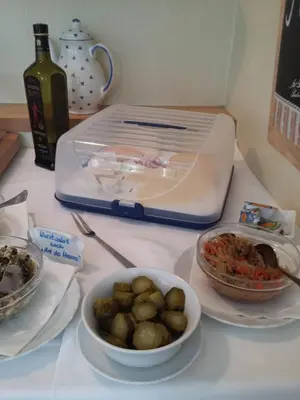 Essen in der Pension oder in der Nähe
