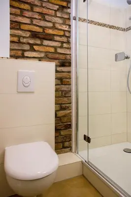 Ein Badezimmer in der Unterkunft Apartmentpension am Stadtschloss