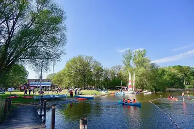 Blick auf einen Fluss in der Nähe der Ferienwohnung