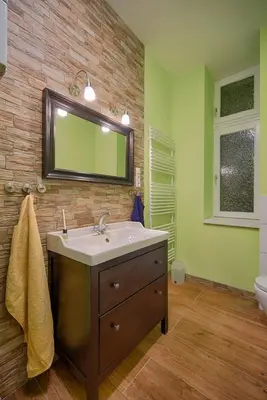 Ein Badezimmer in der Unterkunft Ruhige Ferienwohnung in Kreuzberg