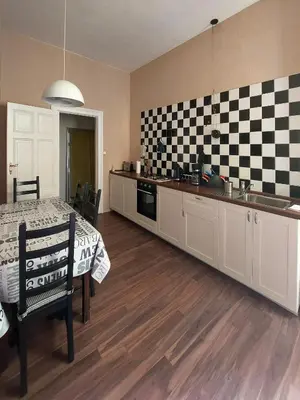 Küche/Küchenzeile in der Unterkunft Ruhige Ferienwohnung in Kreuzberg