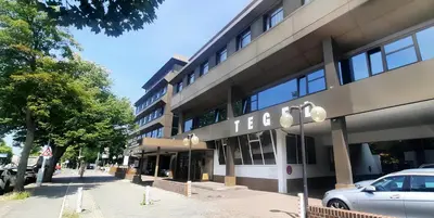 Das Gebäude in dem sich das Hotel befindet