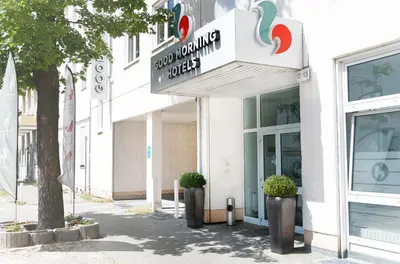 Das Gebäude in dem sich das Hotel befindet