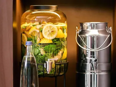 Getränke in der Unterkunft B&B HOTEL Berlin-Mitte