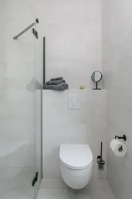 Ein Badezimmer in der Unterkunft charmantes Townhaus mit Garten, W-LAN & Netflix