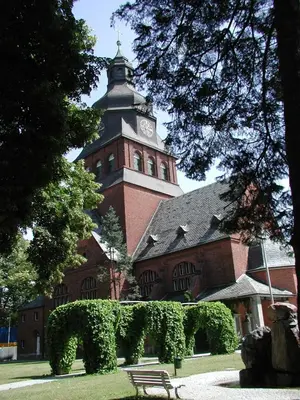 Ein Garten an der Unterkunft Hotel Christophorus