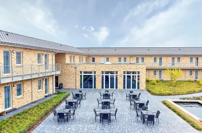 Das Gebäude in dem sich das Bed & Breakfast befindet