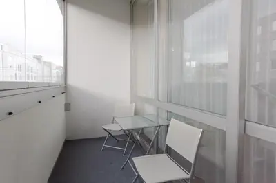 Ein Balkon oder eine Terrasse in der Unterkunft Aparthotel VEGA
