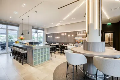 Ein Restaurant oder anderes Speiselokal in der Unterkunft Citadines Kurfürstendamm Berlin