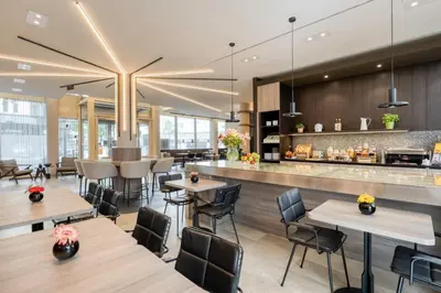 Ein Restaurant oder anderes Speiselokal in der Unterkunft Citadines Kurfürstendamm Berlin