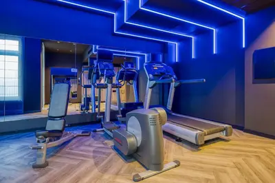 Das Fitnesscenter und/oder die Fitnesseinrichtungen in der Unterkunft Citadines Kurfürstendamm Berlin
