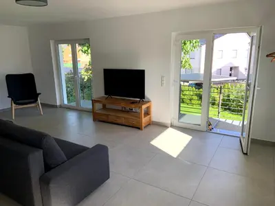 TV/Unterhaltungsangebot in der Unterkunft Ferienwohnung im Stadtzentrum