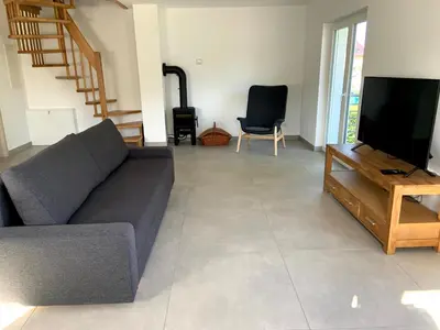 TV/Unterhaltungsangebot in der Unterkunft Ferienwohnung im Stadtzentrum
