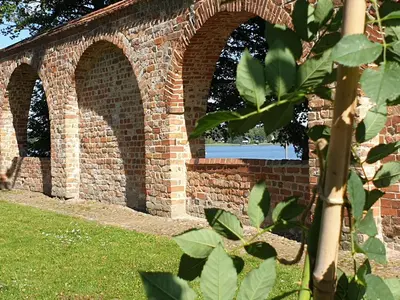 Ein Garten an der Unterkunft Travel Art Boardinghouse (Lazarettstr.)