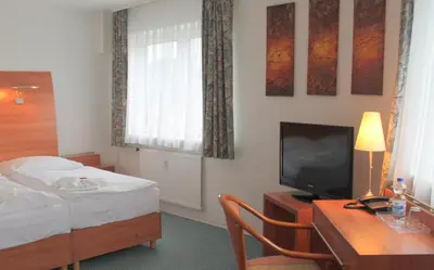 TV/Unterhaltungsangebot in der Unterkunft Hotel Kaiser