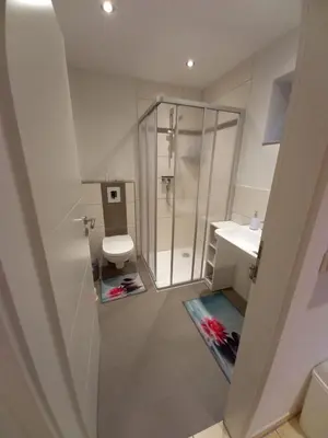 Ein Badezimmer in der Unterkunft Quartier 6